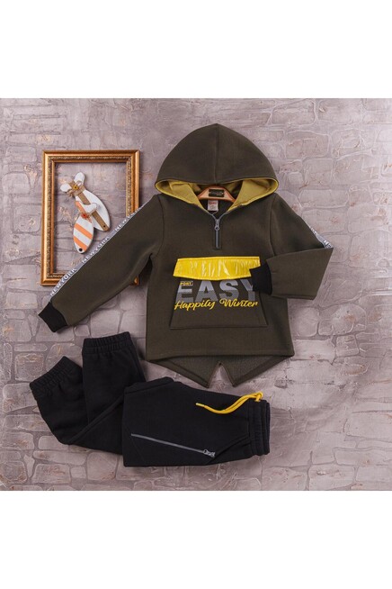 Kanguru Cepli Kapisonlu Esofman Takim