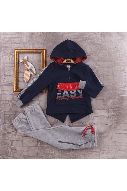 Kanguru Cepli Kapisonlu Esofman Takim