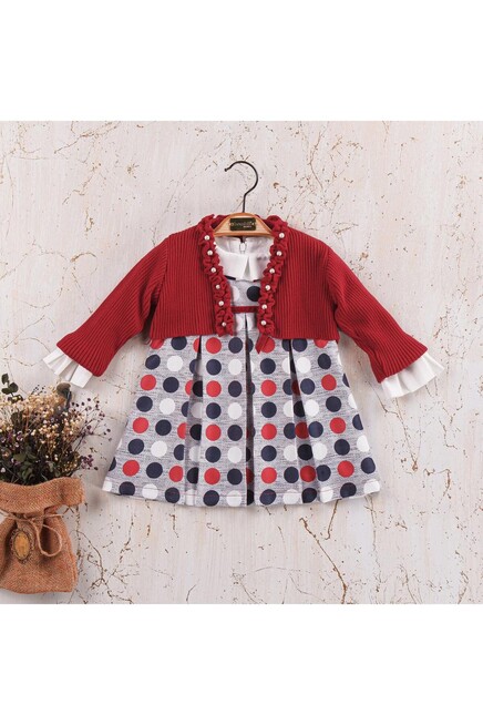 Örme Bolerolu Elbise