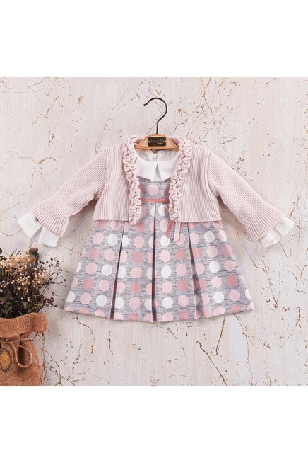 Örme Bolerolu Elbise