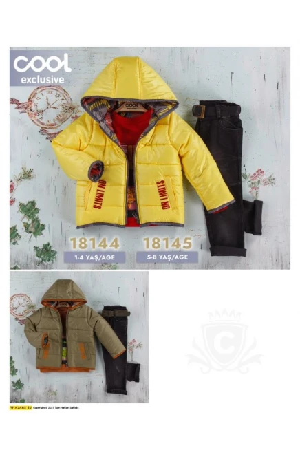 1-4 YEAR Boy PANT SUIT WITH COAT