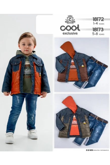 1-4 YEAR Boy PANT SUIT WITH JACKET