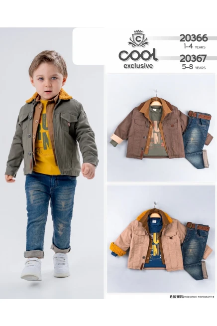 1-4 YEAR Boy PANT SUIT WITH JACKET