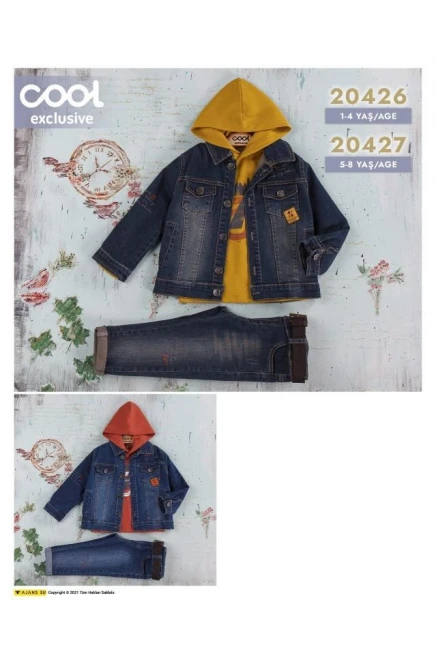 1-4 YEAR TODDLER PANT SUIT WITH COAT