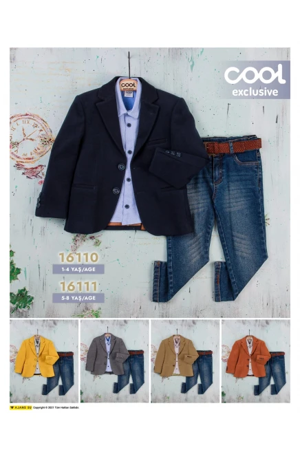 1-4 YEAR TODDLER PANT SUIT WITH JACKET