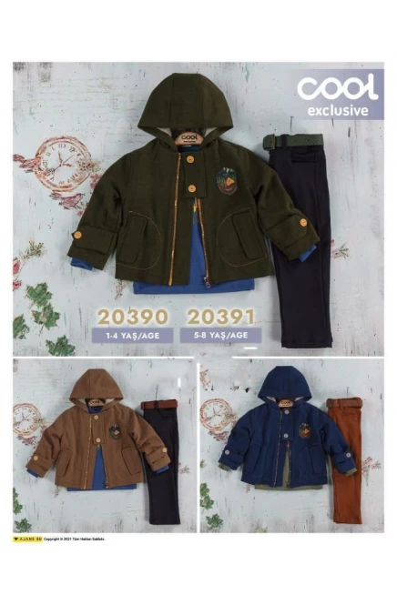 1-4 YEAR TODDLER PANT SUIT WITH JACKET