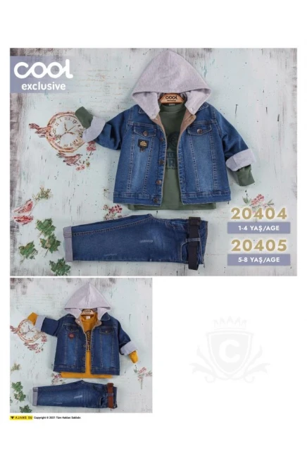 1-4 YEAR TODDLER PANT SUIT WITH JACKET