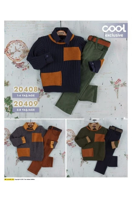 1-4 YEAR TODDLER PANT SUIT WITH JUMPER