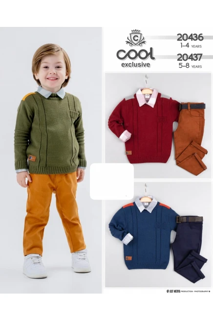 1-4 YEAR TODDLER PANT SUIT WITH JUMPER