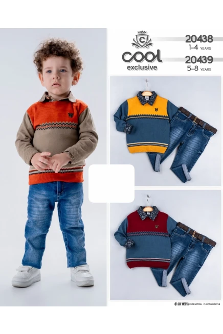 1-4 YEAR TODDLER PANT SUIT WITH JUMPER