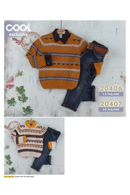 1-4 YEAR TODDLER PANT SUIT WITH JUMPER