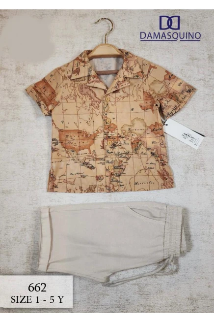 Gömlekli Şortlu Takim