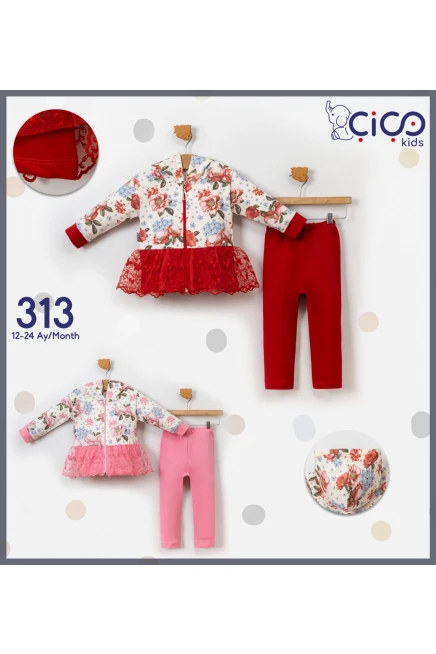 12-24 месяц девочка  комплект блузка и лосины