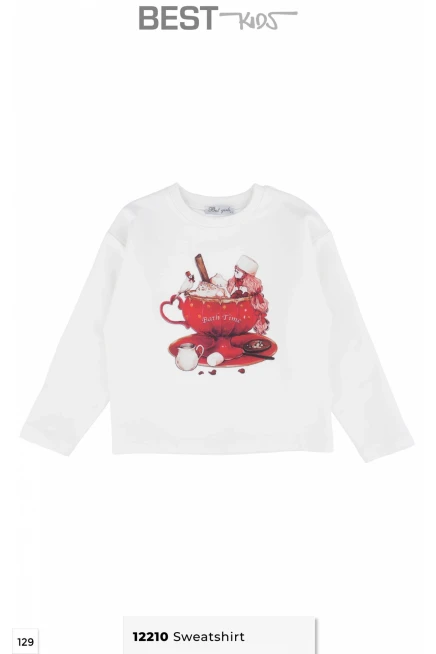 2-6 سنة فتاة تيشرت ثقيل