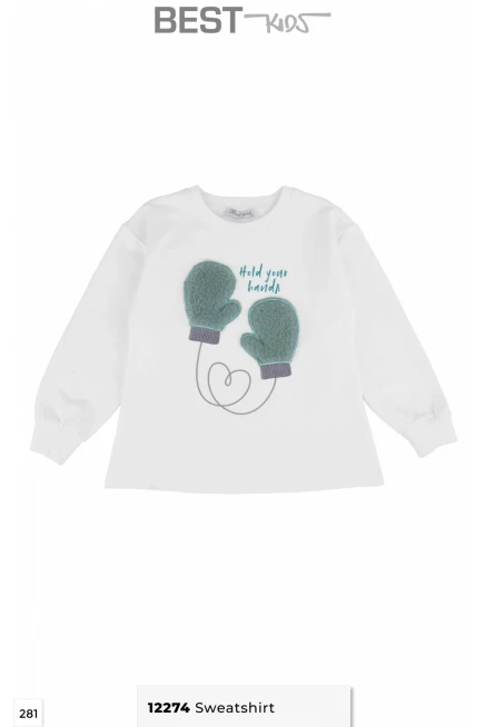 2-6 سنة فتاة تيشرت ثقيل