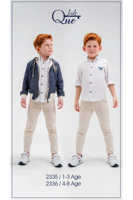 4-8 YEAR Boy PANT SUIT WITH JACKET