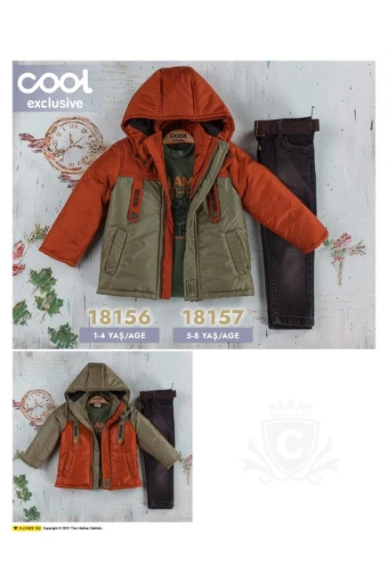 5-8 YEAR Boy PANT SUIT WITH COAT