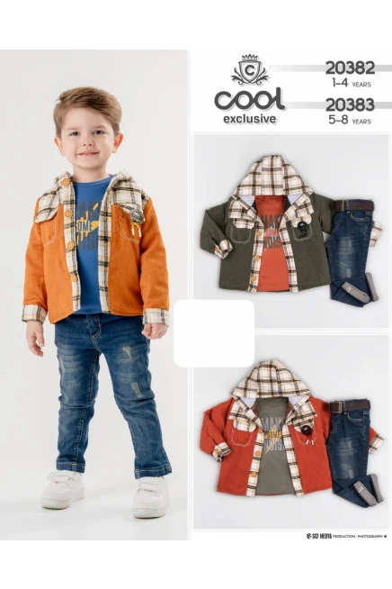 5-8 YEAR TODDLER PANT SUIT WITH JACKET