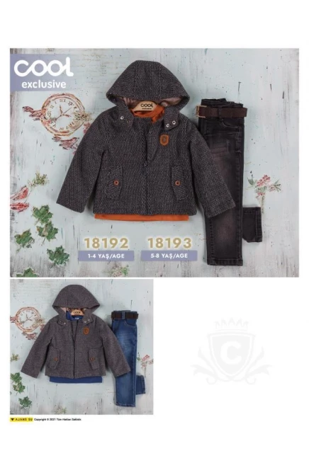 5-8 YEAR TODDLER PANT SUIT WITH JACKET