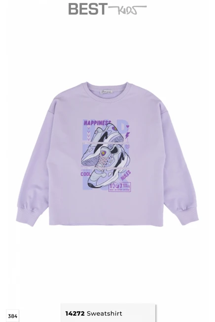 6-14 سنة فتاة تيشرت ثقيل