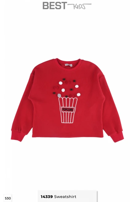 6-14 سنة فتاة تيشرت ثقيل