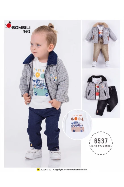 6-18 месяц мальчик Костюм с пиджаком и брюками