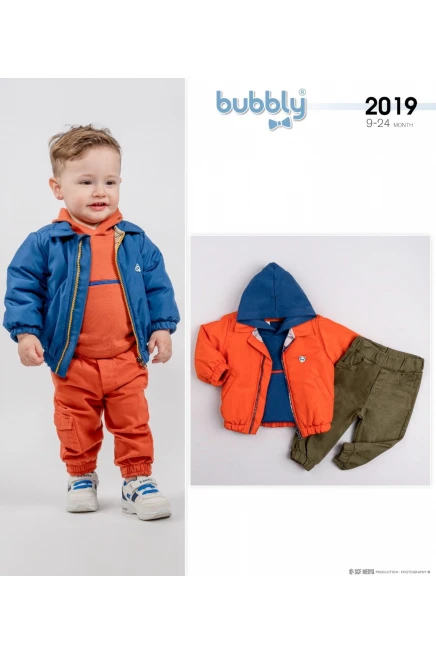 6-24 شهر  قياس أشهر بدله ستره مع سروال