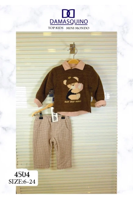 6-24 месяц мальчик Вязаной костюм