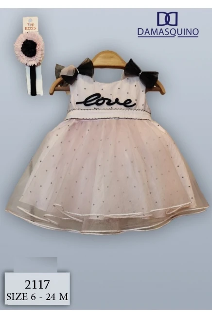 6-24 شهر فتاة فستان