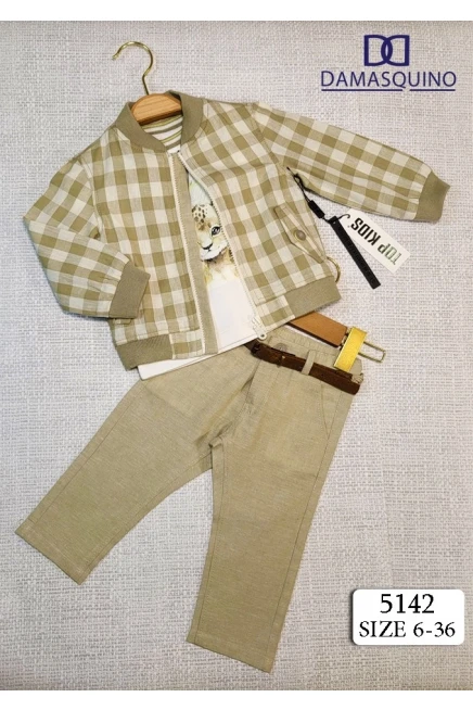 6-36 شهر صبي بدله ستره مع سروال