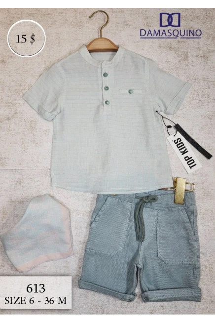 6-36 месяц мальчик Рубашка шорты костюм