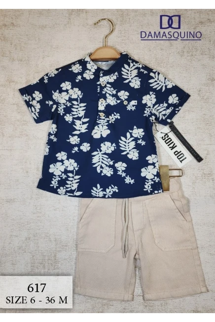 Gömlekli Şort Takım