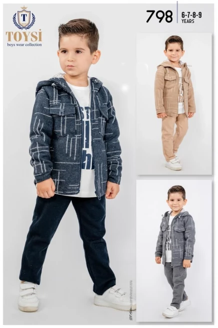 6-9 سنة صبي بدله ستره رياضية مع سروال