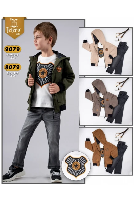 6-9 YEAR Boy PANT SUIT WITH SWEATSHIRT