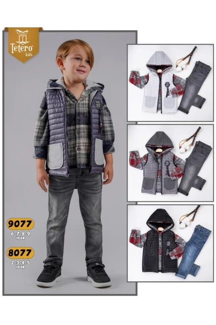 6-9 YEAR Boy PANT SUIT WITH VEST