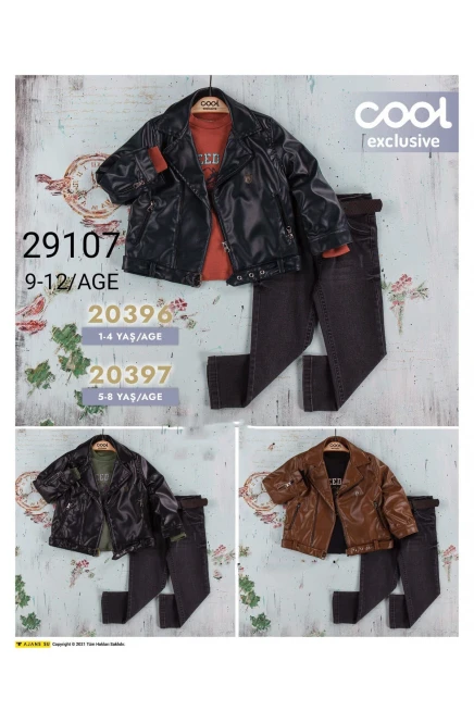 9-12 YEAR KIDS PANT SUIT WITH COAT