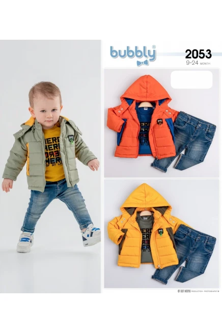 9-24 месяц мальчик Куртка брюки костюм