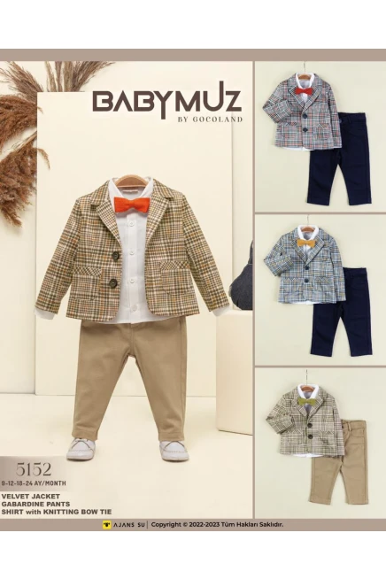 9-24 MONTH Boy PANT SUIT WITH JACKET