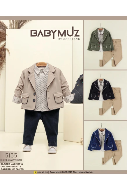 9-24 MONTH Boy PANT SUIT WITH JACKET