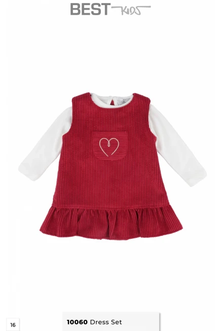 9-24 شهر فتاة  فستان بي بي