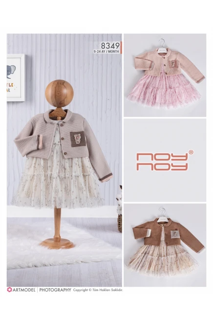 Triko Bolerolu Elbise