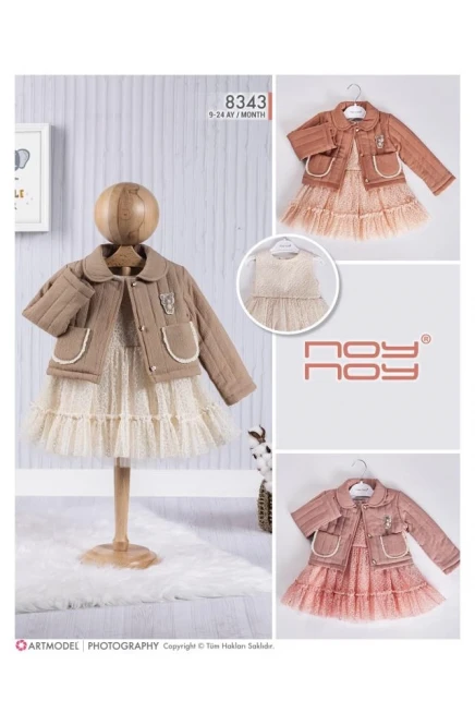 9-24 месяц девочка Платье куртка