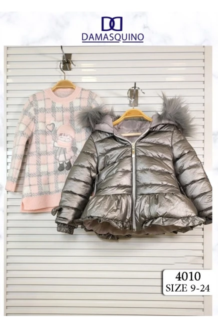 9-24 месяц девочка Платье куртка