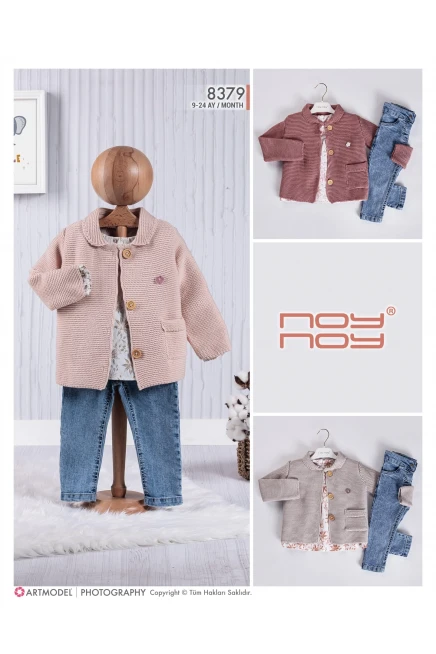 9-24 месяц девочка Вязаной костюм