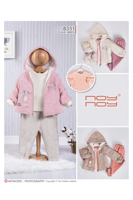 9-24 месяц девочка Куртка брюки костюм