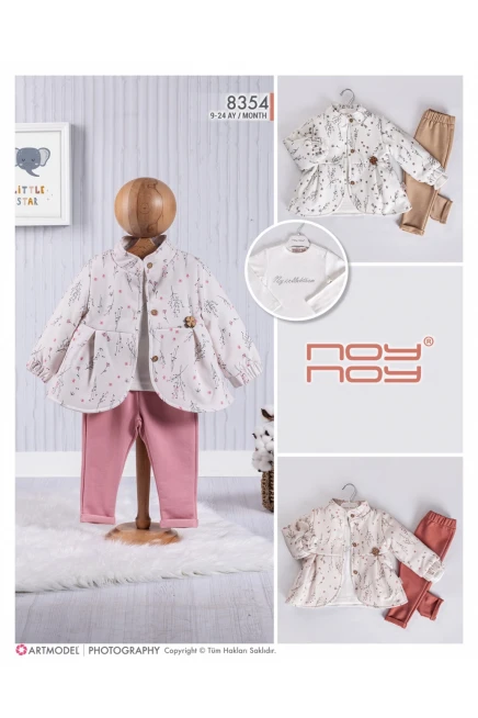 9-24 месяц девочка Куртка брюки костюм