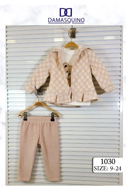9-24 месяц девочка Костюм с пиджаком и брюками