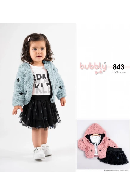 6-24 месяц девочка  пиджак с юбкой комплект