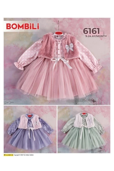 Bolerolu Tül Elbise