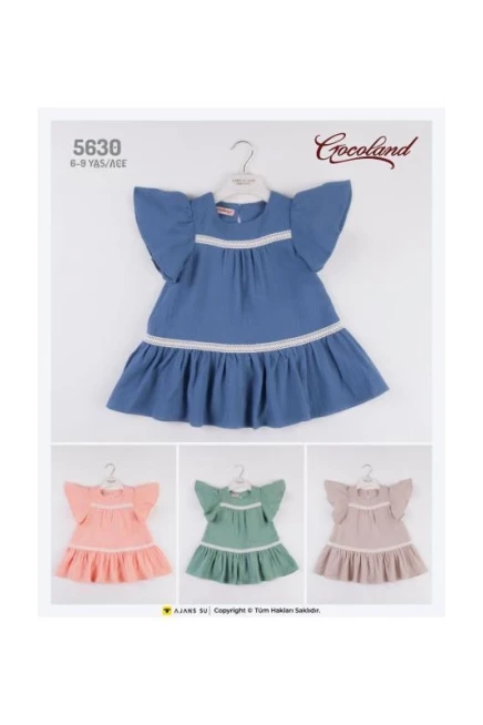 Kolu Firifirli Elbise